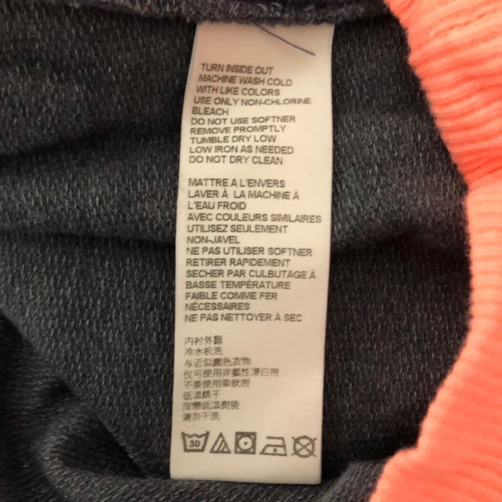 Happy Camper Charcoal workout Tee Free People NWT - Picture 7 of 8